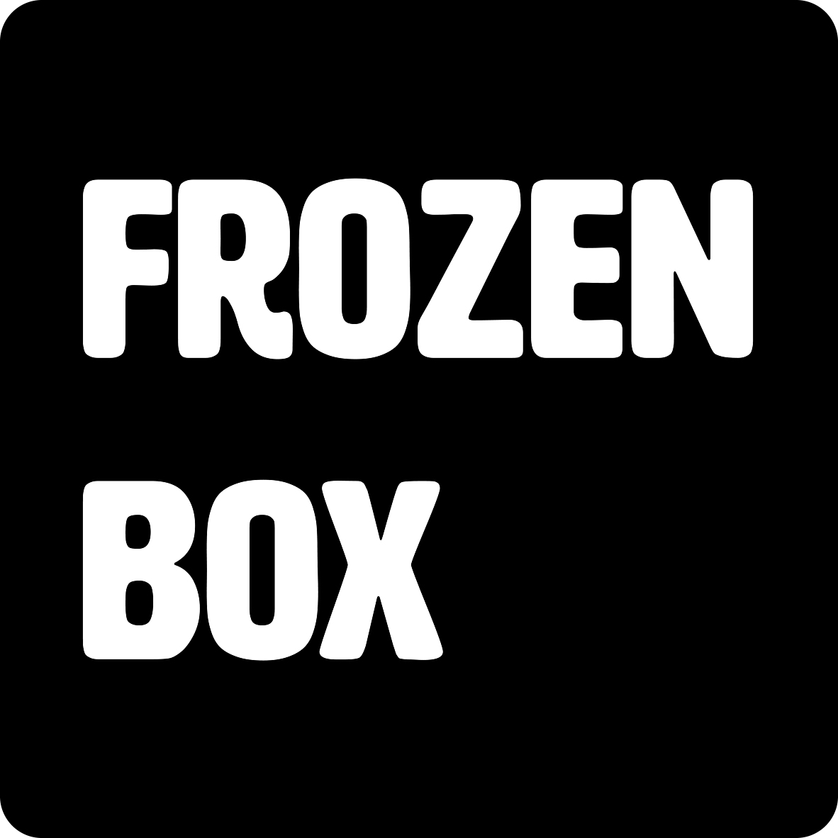 frozen box - black